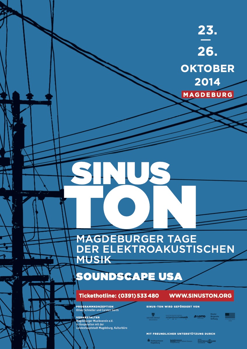 SinusTon 2014 | SOUNDSCAPE USA | Copyright: Gestaltung Motiv | Heinrich Lischka
