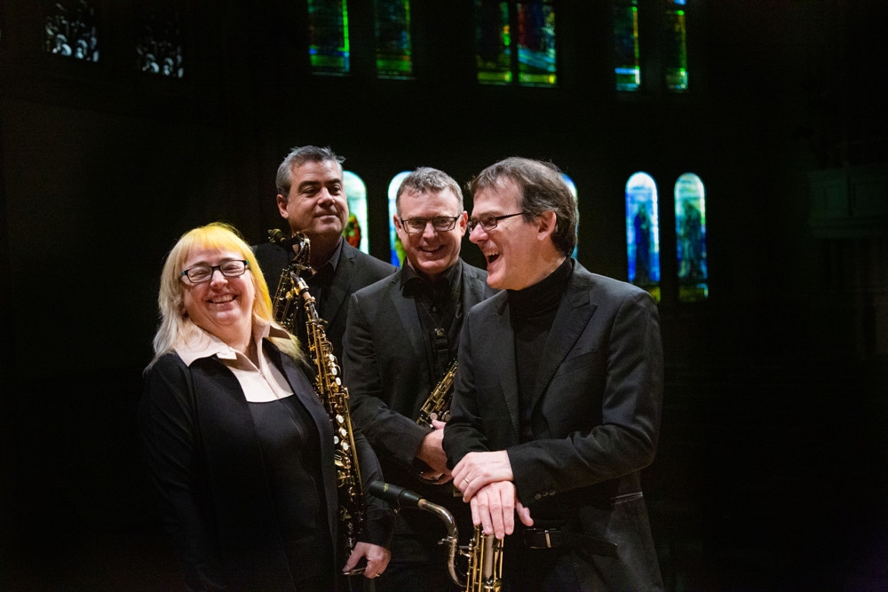 Quasar Saxophone Quartet&nbsp;|&nbsp;Copyright: Marie Lassiat